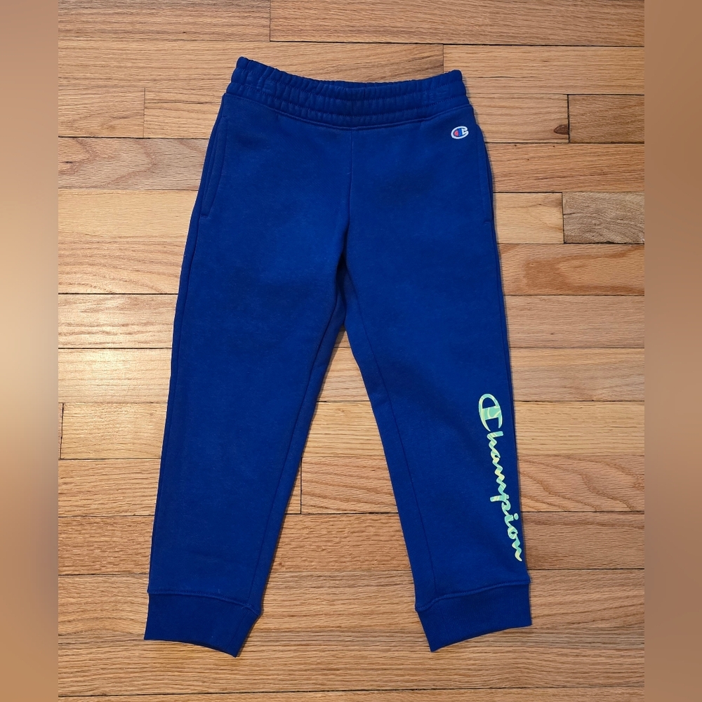 Champion Blue Sweatpants with Elastic Waistband